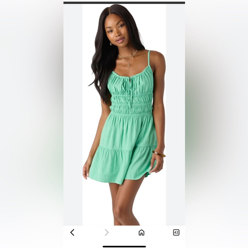 O'Neill Teal Sleeveless Dress